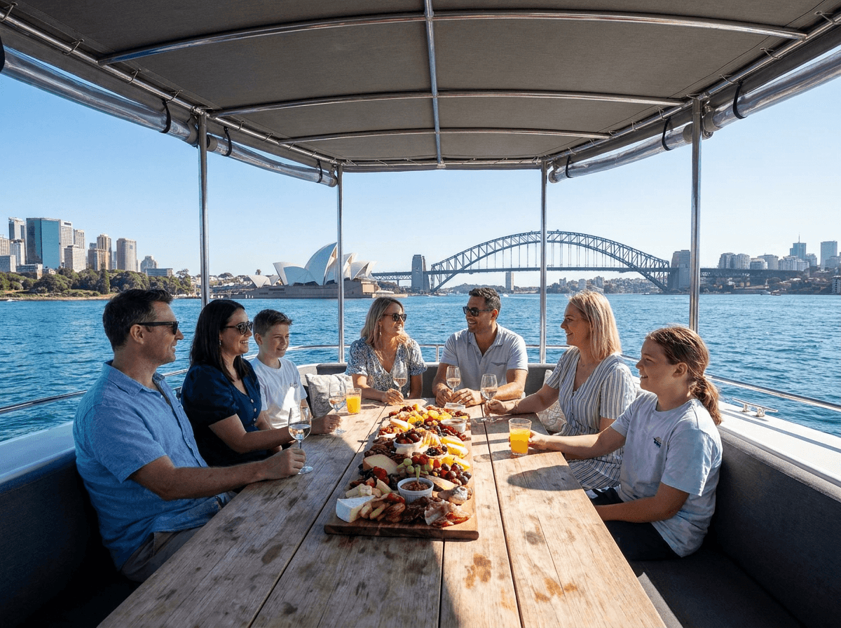 Picnic Boat On Sydney Harbour