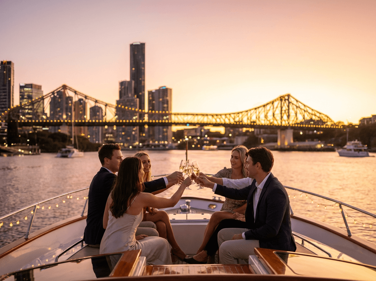 Sunset cruise celebration