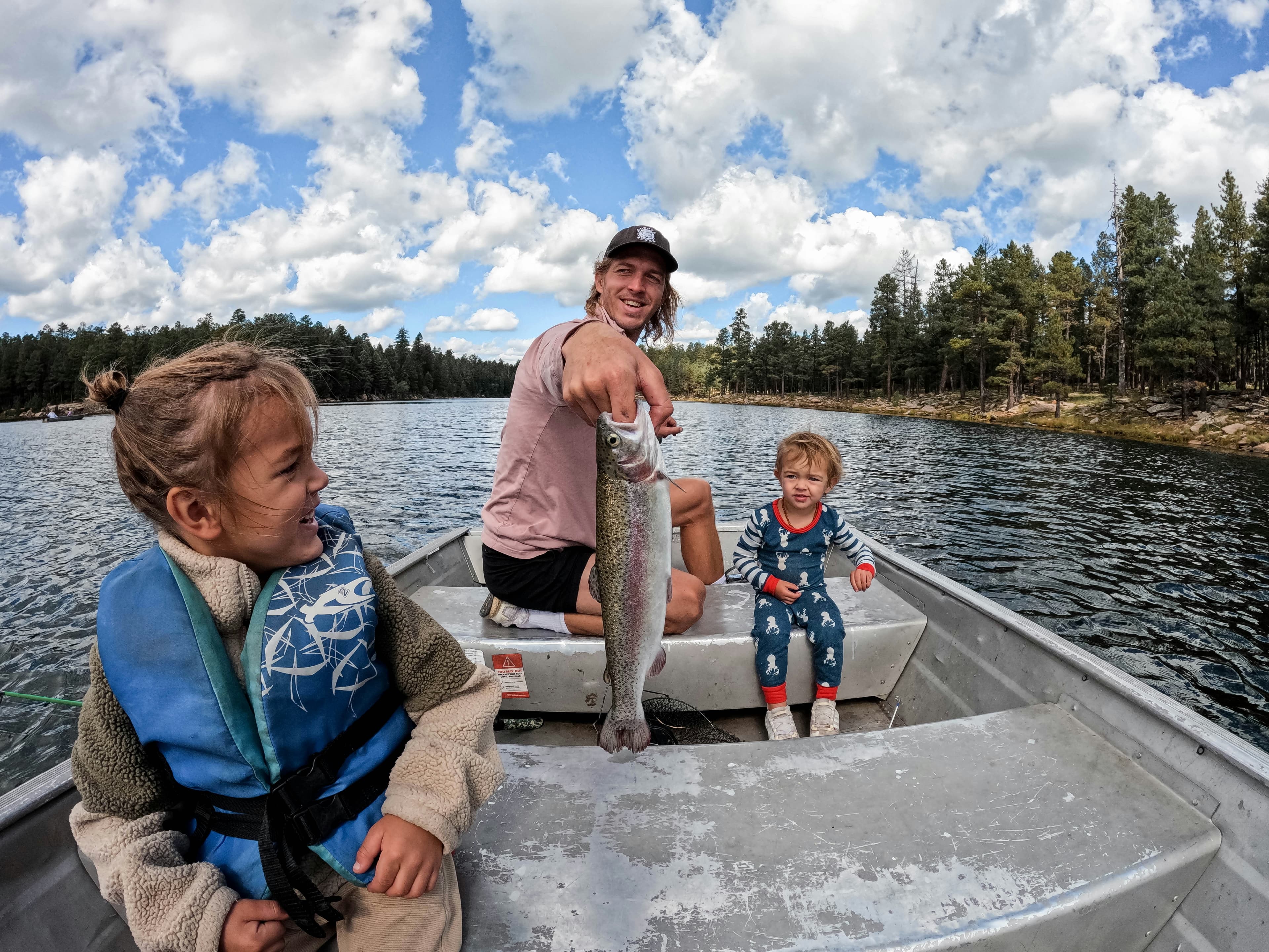 Family On Boat